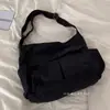Bolso de hombro para mujer estilo retro workwear, bolso cruzado, bolso de lona moderno, bolso grande de capacidad estilo callejero, bolso casual y artístico