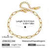 Juegos de Joyería Europeos y Americanos Wanxing Acero Inoxidable Chapado en Oro de 18K Joyería Transfronteriza Versátil Apilable Nicho Diseño Accesorios Al por Mayor