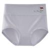 Ropa interior para mujer cintura alta modal sin costuras doble capa shorts vientre cadera estampado de rosas bragas triangulares al por mayor