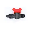 Conector de Cierre para Tubería de Riego por Goteo Personalizado Válvula Recta de Paso 16/20/25 Válvula para Cinta de Riego por Goteo Válvula de Interfaz de Cierre para Riego por Goteo