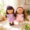 Roupas Apenas Espanha Mia Batata Boneca Roupas 30cm Boneca Rosa Gaze Roxa Gaze Conjunto de Vestido Princesa Ballet