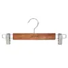Perchero multifuncional para exteriores con pinzas para pantalones, perchero de madera antideslizante para uso doméstico, fuerte tendedero de madera maciza antideslizante para pantalones, pinza para faldas de madera de alcanfor para dormitorio
