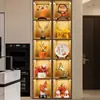 Conjunto Adornos Combinados Creativos Lujo Ligero Sala de Estar Oficina Gabinete de Vino Aparador Lateral Ventana Sala de Muestras Decoraciones para el Hogar