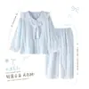 Pijama para niñas, estilos de primavera y otoño, algodón nube, manga larga, corte holgado, nueva colección de otoño, ropa de estar popular para niñas mayores