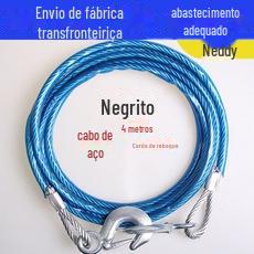 Corda de reboque para carro, corda de arame, corda de resgate de tração forte para carro off-road, 5 metros, cinto de reboque