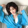 Seattle Ins Blogger Street Style Brincos de Flor Vermelha com Contas Estilo Férias de Verão Brincos Exagerados com Franjas Brincos