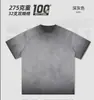 Camiseta de Manga Curta 2026 com Cordão Pesado Calça Esportiva Casual, Marca Original Tendência Shorts de Cinco Pontos Lavagem Reversa Retrô, Shorts de Rua