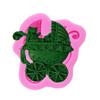 Molde de Silicona Oso Cochecito Fondant Horneado Decoración de Pastel Molde para Hornear
