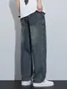 Roupas Masculinas Maple House / Nova Coleção Primavera e Outono 2026: Calça Jeans Masculina Reta, Modelagem Solta, Tendência, Estilo Retrô, Calça de Pernas Largas