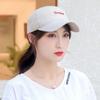 Primavera y Otoño Cuatro Estaciones Nueva Juventud Casual Letra Gorra de Béisbol Estilo Coreano Sombrero para el Sol de Estudiante Gorras de Moda para Hombre y Mujer