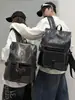 Mochila Retro de Gran Capacidad para Mujer 2026 Nuevo Estilo Viaje Commute Mochila Texturizada Estudiante Universitario Bolsa para Portátil y Libros