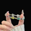 Nuevo Pulsera de Calabaza Roja Hueca Estilo Chino Estilo Nacional Exquisito Alto Valor Facial Pulsera del Año de Vida Lujo Ligero Sentido de Alta Gama