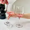 Copa de Vino Grande de Estilo Europeo Ins Lujo Ligero, Copa de Cristal, Copa de Vino Grande para Borgoña