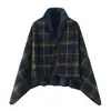 Xale quente com forro de fleece, cobertor multifuncional para outono e inverno, protetor de pescoço, capa espessa, cobertor para cochilo no escritório, fleece de vison nuvem
