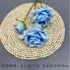 Flores Artificiais Coloridas de Dopamina para Montagem de Cena de Casamento, Arranjos de Flores de Seda, Materiais Florais, Flores para Decoração de Painel de Casamento