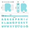 Coleira de Silicone para Animal de Estimação Nome do Animal DIY 26 Letras Coleira com Contas de Silicone Gato Animal de Estimação Coleira de Desenho Animado