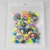 Diamante acrílico de 8*13MM con forma de gota de agua, color sólido AB, DIY para accesorios de cabello, ropa, zapatos y sombreros, accesorios de bolso