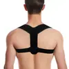 Cinto Corretor de Postura Costas Masculino e Feminino Transfronteiriço, Corretor de Postura Ajustável, Corretor Anti-Corcunda, Correção Corporal