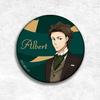 Insignia de pin con colgante de anime de Worrish Moriarty adorno William James Moriarty