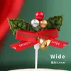 Decoração de Bolo de Natal 2025 Urso Coelho Embalagem tipo Bolsa de Quatro Peças Caixa de Embalagem Desenho Animado Caixa de Embalagem para Sobremesa 4 Quadrados