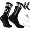 Calcetines de fútbol antideslizantes con puntos más vendidos transfronterizos, calcetines deportivos para hombre y mujer, calcetines transpirables que absorben el sudor hasta la pantorrilla, adecuados para juego real y entrenamiento