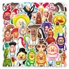 50 Hojas de Pegatinas de Muñeco Elfo Curativo Ugly-Cute para Maletas, Patinetas y Diarios