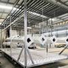 Planta de coquización de 20 m utilizando sistema de lavado de coches de vaivén vehículo de transporte de ingeniería plataforma de lavado inteligente tipo pórtico