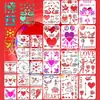 Plantilla de Pintura Hueca Flecha de Cupido Venta Directa Transfronteriza Día de San Valentín Crea Atmósfera Hermosa Al por Mayor en Stock