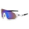 Gafas de sol deportivas nuevas transfronterizas al por mayor con película de color 9317 para exteriores, gafas de sol para montar para hombres y mujeres, gafas de sol para PC