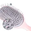 Costelas air bag cabelo mulheres oco massagem cabo longo modelagem almofada de ar cabelo longo cabelo cacheado pente casa fofo grande curva