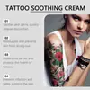 Creme de Cuidado Calmante para Tatuagem Ximonth Limpeza Suave Cuidado Hidratante para a Pele Creme de Cuidado para Clareamento de Tatuagem