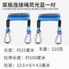 KOETSU Kotsu 7mm corda de pé surfe tornozelo corda sup board cauda corda caiaque corda elástica fornecimento de fábrica