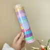 Goma elástica y duradera para mujeres, adecuada para atar coletas altas, modelo 2026 nuevo, liga para el pelo, accesorio para el cabello