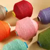Rollo Grande de Hilo con Purpurina de Cielo Estrellado, Hilo de Algodón Retorcido a Mano, Hilo de Poliéster de Alta Densidad Resistente al Desgaste para Manualidades, Cuentas Budistas, Cuerda para Tejer Pulseras, Venta al por Mayor desde el Fabricante