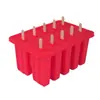 Molde de silicona para cubitos de hielo, para el hogar, para autocongelación, para refrigerador, para cubitos de hielo congelados, para cubitos de hielo, de grado alimenticio