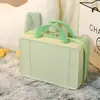 Maleta de mano de 14 pulgadas, Neceser, Maleta mini pequeña, Caja de almacenamiento para souvenirs, Estuche de 16 pulgadas con protección de contraseña