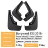 Adecuado para Borgward BX3 2018 - Revestimiento del guardabarros de neumático de coche de comercio exterior