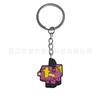 Llavero de Minecraft Lindo Dibujo Animado Pvc Plástico Suave Moderno Creativo Llavero Colgante Decoración Adorno Colgante