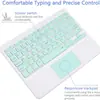 Para iPadPro11 Teclado Bluetooth Táctil Air 11 Funda Protectora 10.9 Funda de Cuero Magnética iPad 11 Case
