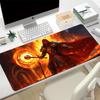 Mouse Pad Serie Diablo Sobredimensionado Almohadilla para Teclado Llamativo Extra Grande Engrosado Borde de Bloqueo Venta al por Mayor Almohadilla Grande para Escritorio de Oficina Soporte