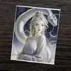 Pintura Thangka Dorada Semi-Pintada a Mano al por Mayor Núcleo Zorro Hada Zorro de Nueve Colas Changming Vida Pasada y Vida Presente Lienzo Thangka Se Puede Personalizar