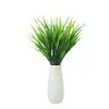 Simulación de Hierba de Primavera Planta de Ingeniería Manojo de Flores Artificiales Plásticos Aqua Plantación Verde Jardinería Arreglo Floral con Hierba Acuario Paisajismo con Hierba