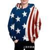 Sudadera con capucha para niños de Primavera y Otoño, Sudadera con capucha y cremallera casual estampada del Día de la Independencia Europeo y Americano, Chaqueta Cruzada de Amazon Temu