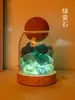Pedra de Cristal Natural Bruta Difusor de Óleo Essencial Aroma Ornamento Queimador de Incenso Sem Chama Luz Noturna Presente de Dia das Mães