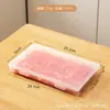 Caja de almacenamiento para refrigerador doméstico carne fresca congelada alimentos Anti-sabor cocina grado alimenticio frutas y verduras conservación caja sellada