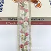 Encaje Bordado con Lentejuelas de Colores en Organza de 4.5 cm de Ancho Estilo Étnico Estilo Nacional Accesorios para Ropa Decoraciones de Cuello y Puño