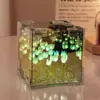 Cubo Mágico Tulipa Luminária de Noite Mar de Flores Artesanal DIY Presente de Aniversário Para Meninas Para Namorada Menina Produto Acabado Prático