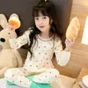 Conjunto de Ropa Interior Térmica de Algodón para Otoño e Invierno Infantil, Capa Base de Algodón Puro, Pijamas para Niños y Niñas Pequeños