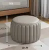 Taburete Pequeño para Uso en Casa, Taburete Bajo para Cambiarse los Zapatos, Taburete Redondo con Forma de Calabaza, Banco, Taburete Redondo para Sala de Estar, Taburete Simple Redondo para Mesa de Café de Sofá