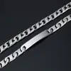 Pulseira Simples de Aço Titânio Punk Heavy Metal Rock Pulseira Tendência Masculina Hip Hop CE005/005-1